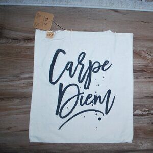 Eco By Love of Fashion Tote Carpe Diem New